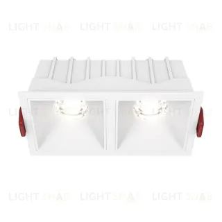 Встраиваемый светильник Maytoni Technical Alfa LED DL043-02-10W4K-D-SQ-W DL043-02-10W4K-D-SQ-W