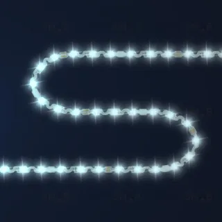 Светодиодная лента Apeyron 24В 8Вт/м smd2835 60д/м IP20 700Лм/м 5м 6500К 00-351 00-351
