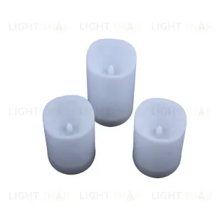 Садовый светильник на солнечной батарее Uniel USL-S-816/PT150 CANDLE SET3 UL-00009381 USL-S-816/PT150 CANDLE SET3