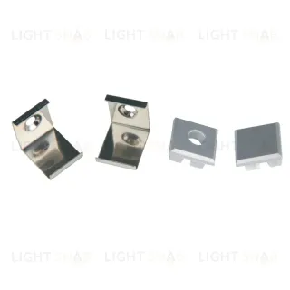 Комплект заглушек и скоб Uniel UFE-N05 SILVER A POLYBAG UL-00000625 UFE-N05 SILVER A POLYBAG