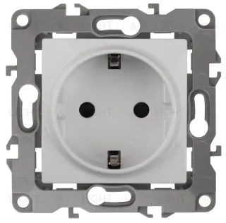 Розетка ЭРА 12 2P E Schuko 16A 250V винтовой зажим 12-2111-01 Б0029236 Б0029236