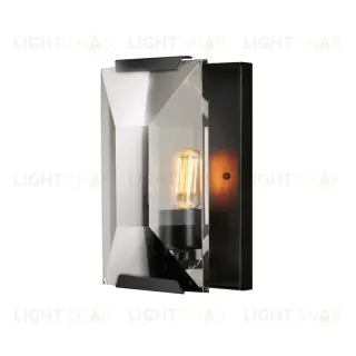 Настенный светильник Delight Collection Harlow Crystal KR0354W-1A black/clear KR0354W-1A black/clear