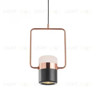 Подвесной светильник Delight Collection 9926 9926P/1 black/copper 9926P/1 black/copper