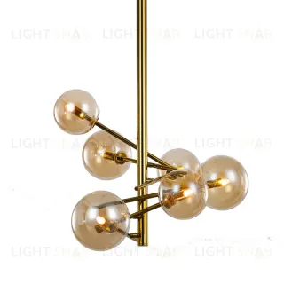 Люстра на штанге Delight Collection Globe Mobile MX19009070-6B gold MX19009070-6B gold