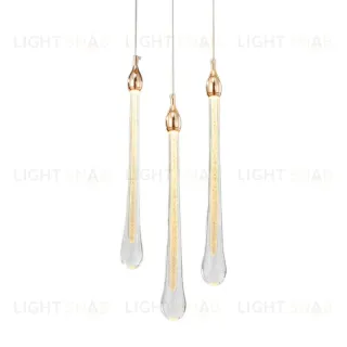 Подвесной светильник Delight Collection Teardrop OM801670-3-G OM801670-3-G