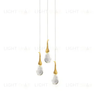 Подвесной светильник Delight Collection Seed OMG07287-3 gold OMG07287-3 gold