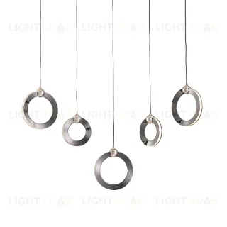 Подвесной светильник Delight Collection P0675 P0675-5B pearl black P0675-5B pearl black