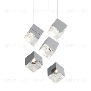 Подвесной светильник Delight Collection Pyrite 10301P/5 silver 10301P/5 silver