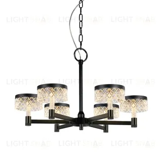 Подвесная люстра Delight Collection MD21020075 MD21020075-6A matt black MD21020075-6A matt black