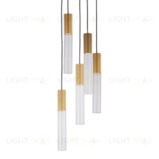Подвесной светильник Delight Collection Flume MD2045-5A ant.brass MD2045-5A ant.brass