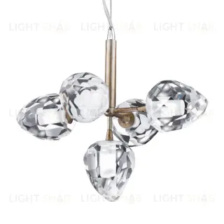 Подвесная люстра Delight Collection On the Rocks P68038M-5 gold P68038M-5 gold