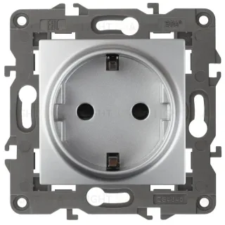 Розетка ЭРА Elegance 2P E Schuko 16A 250V 14-2101-03 Б0034266 Б0034266