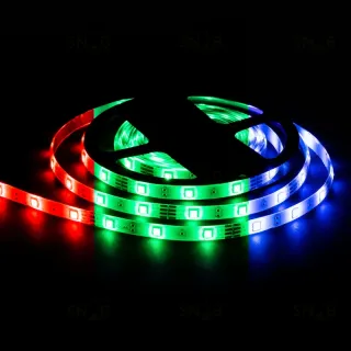 Светодиодная влагозащищенная лента OGM 12В 5050 7,2Вт/м RGB 5м IP65 LSE-284 LSE-284