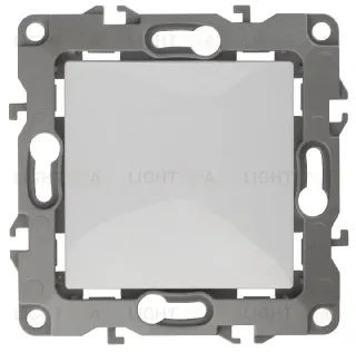 Выключатель одноклавишный ЭРА 12 10AX 250V 12-1101-01 Б0014621 Б0014621