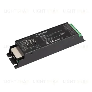 Декодер Arlight SMART-DMX512-305-63-RDM-SUF Black (12-48V, 5x4A, RJ-45) (IARL, IP20 Металл, 5 лет) 036245 036245