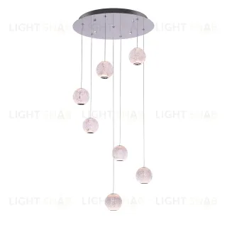 Подвесная люстра DeLight Collection Elliot Diamante MD20001012-7A chrome MD20001012-7A chrome