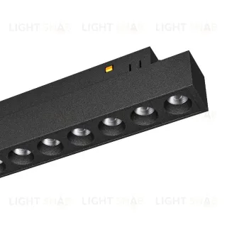 Трековый магнитный светильник Arlight MAG-ORIENT-DOTS-L465-16W Day4000-MIX (BK, 24 deg, 48V, DALI) 041879 041879
