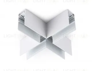 Коннектор X-образный для шинопровода Ambrella Light Magnetic Track System GL3375 GL3375