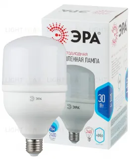 Лампа светодиодная Эра E27 30W 4000K LED POWER T100-30W-4000-E27 Б0027003 Б0027003