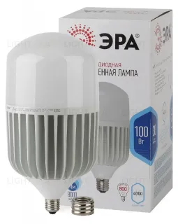 Лампа светодиодная Эра E40 100W 4000K LED POWER T160-100W-4000-E27/E40 Б0032089 Б0032089