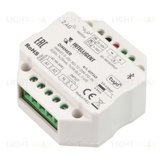 Диммер Arlight SMART-0-10V-301-72-DIM-PD-IN (230V, 1x20mA, TUYA BLE, 2.4G) 037345 037345