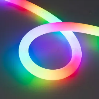 Светодиодная лента герметичная Arlight SPI-MOONLIGHT-TOP-F180-D25mm 12V RGB-PX2 360deg (20 W/m, IP65, 3535, 3m, wire x1) 037564 037564