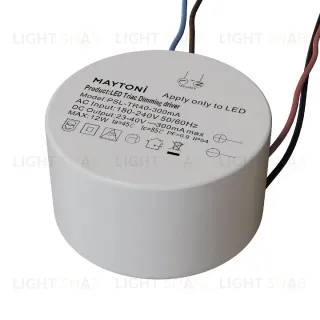 Блок питания Maytoni 12Вт DC23-40В IP54 Triac PSL-TR40-300mA PSL-TR40-300mA