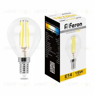 Лампа светодиодная Feron LB-515 Шарик E14 15W 2700K 38249 38249