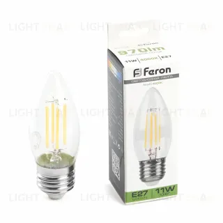Лампа светодиодная Feron LB-713 Свеча E27 11W 4000K 38273 38273