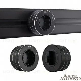 Трековая розетка Arte Milano Am-track-sockets 380011TS/ES Black 380011TS/ES Black