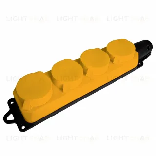 Розетка переносная 4-местная c/з Stekker Одри RST16-24-44-6 49406 49406