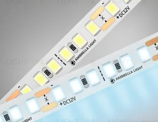 Светодиодная лента Ambrella Light LED Strip 12В 2835 14,4Вт/м 6500K 5м IP20 GS1303 GS1303