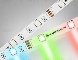 Светодиодная лента Ambrella Light LED Strip 12В 5050 7,2Вт/м RGB 5м IP20 GS2201 GS2201