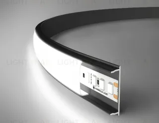 Алюминиевый накладной профиль Ambrella Light Alum Profile GP1600BK GP1600BK