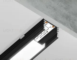 Алюминиевый накладной профиль Ambrella Light Alum Profile GP1750BK GP1750BK
