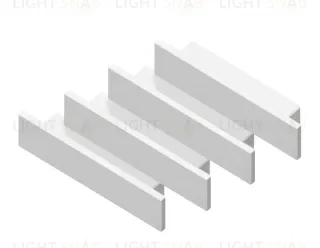 Заглушка (4 шт.) Ambrella Light Alum Profile GP8450 GP8450