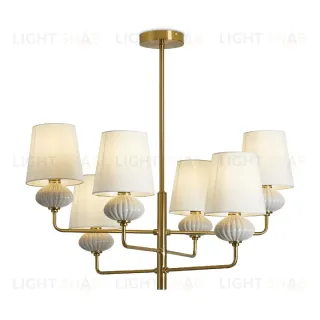 Люстра на штанге Freya Ceramics FR2029PL-06BS FR2029PL-06BS