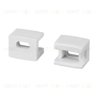 Заглушка Arlight PLINTUS-FANTOM-BENT WHITE с отверстием 043898 043898