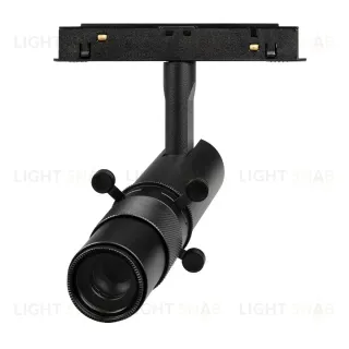 Трековый магнитный светильник Arlight MAG-ORIENT-SPOT-CROP-ZOOM-TC-R35-6W Warm3000 (BK, 19-29 deg, 48V) 045067 045067