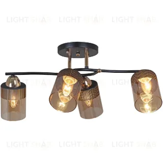 Потолочная люстра Reluce 09131-3.3-04 FG+BK 09131-3.3-04 FG+BK