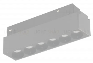 Трековый магнитный светильник iLedex Vision 4822-002-L120-6W-38DG-4000K-BK 4822-002-L120-6W-38DG-4000K-BK