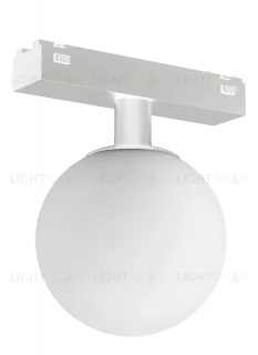 Трековый магнитный светильник iLedex Vision 4822-016-D120-6W-340DG-3000K-WH 4822-016-D120-6W-340DG-3000K-WH