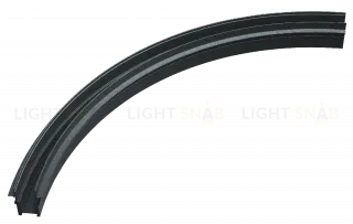 Радиусный магнитный шинопровод iLedex Vision 4822-1/4-D600-BK 4822-1/4-D600-BK