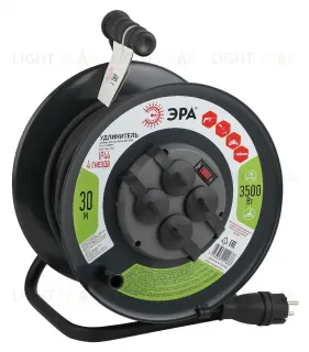 Удлинитель силовой Эра RMx-4es-3x2.5-30m-IP44(KG) Б0043058 Б0043058