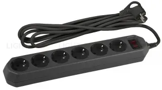 Сетевой фильтр Эра USF-6es-1,5m-B-BOX Б0037261 Б0037261