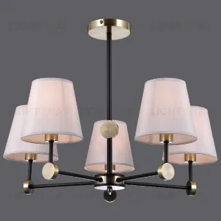 Люстра на штанге Illumico IL0394-5CSQ-24 BK AB CASTOR IL0394-5CSQ-24 BK AB CASTOR