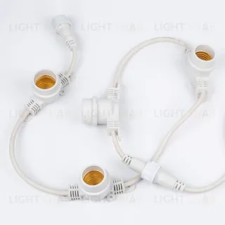 Гирлянда Uniel UDL-K110 40/E27/10M IP65 WHITE BELT-LIGHT UL-00011809 UDL-K110 40/E27/10M IP65 WHITE BELT-LIGHT