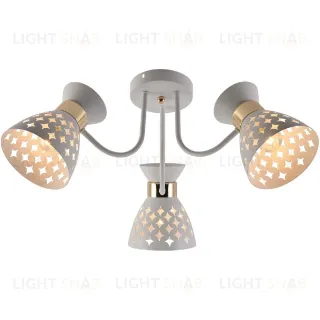Потолочная люстра Reluce 01579-3.3-03 WH+FGD 01579-3.3-03 WH+FGD