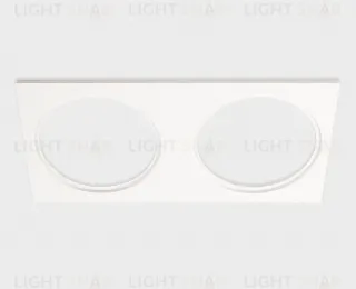 Двойная рамка Italline IT08-8034 white IT08-8034 white
