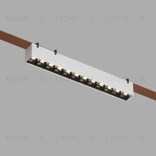 Трековый однофазный светильник Denkirs Belty Grill DK5571-WB DK5571-WB